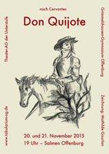 Plakat: Don Quijote 2015 Plakat: Don Quijote 2015
