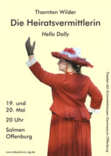 Plakat Wilder: Die Heiratsvermittlerin