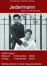 Plakat Hofmannsthal: Jedermann