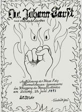 Plakat: Dr.Johann Faust