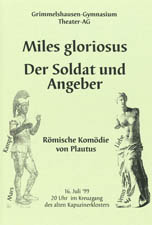 Plakat: Miles gloriosus
