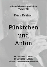 Plakat: Pünktchen und Anton