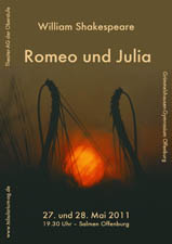Plakat: Romeo und Julia