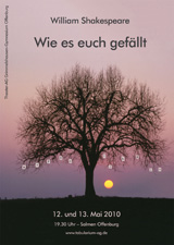 Plakat: Wie es euch gefällt