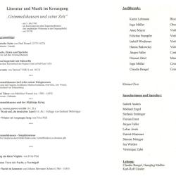 1996 Grimmelshausen und seine Zeit