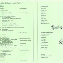 1997 - Programm Innenseite