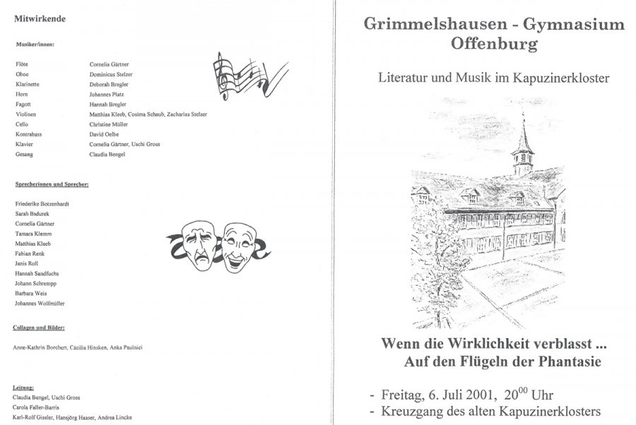 2001 - Programm Aussenseite