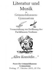 2003 - Plakat