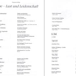2005 Liebe Lust und Leidenschaft