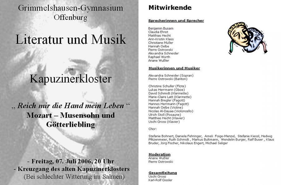 2006 - Programm Aussenseite