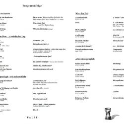 2007 - Programm Innenseite
