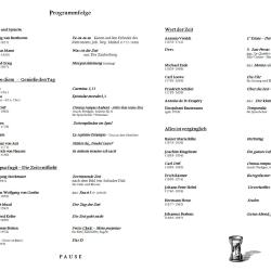 2007 Alles hat seine Zeit