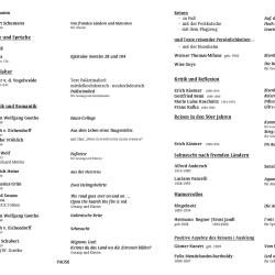 Literatur und Musik