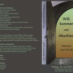 Programm Aussenseite