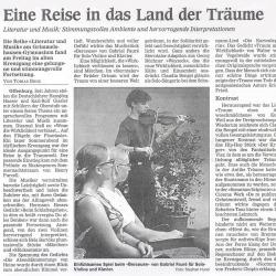 Offenburger Tageblatt - Aufführungsbericht vom Juli 2001