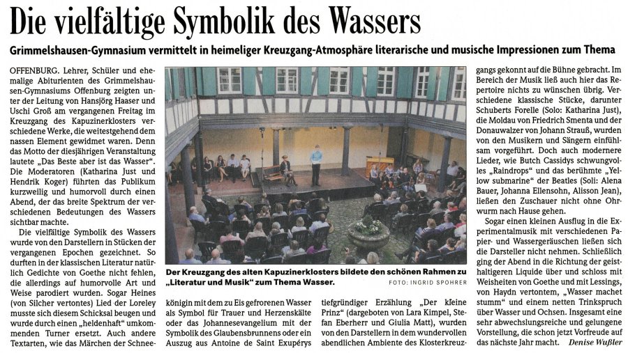 BZ Aufführungsbericht vom 10. Juli 2012