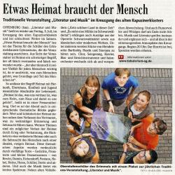 BZ Vorbericht vom 2. Juli 2013