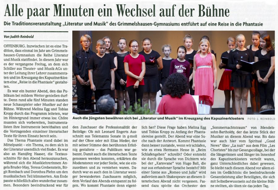 BZ-Auffuehrungsbericht vom 17. Juli 2017