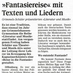 2017 Reise in die Phantasie