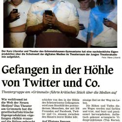Offenburger Tageblatt - Aufführungsbericht vom 23. Mai 2014