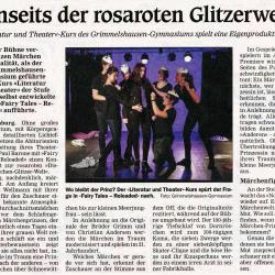 Offenburger Tageblatt - Aufführungsbericht vom 7. Mai 2015