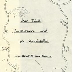 1987 Biedermann und die Brandstifter