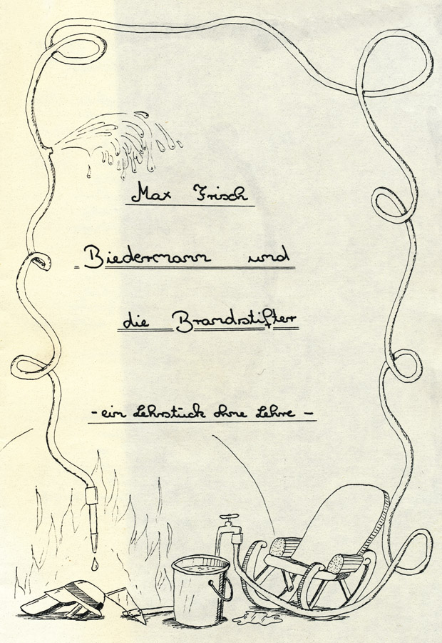 Biedermann - Plakat