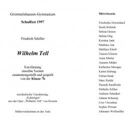 1997 Wilhelm Tell