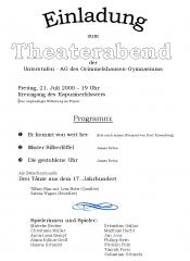 Silberlöffel - Programm