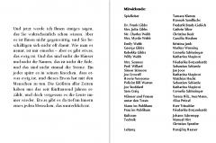 Unsere kleine Stadt - Programm Innenseite