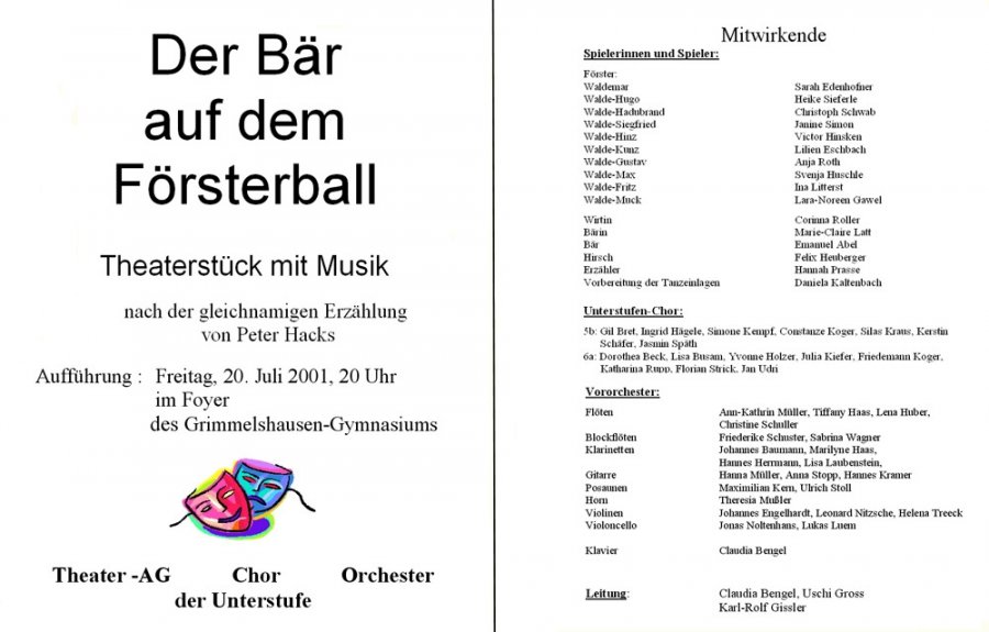 Försterball - Programm
