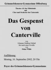 Canterville - Plakat