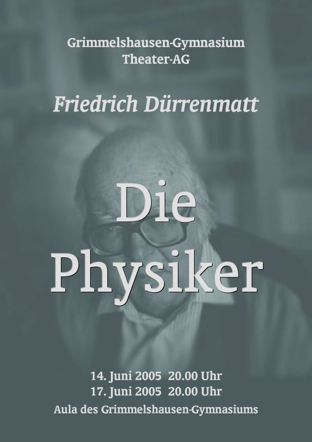 Die Physiker - Plakat