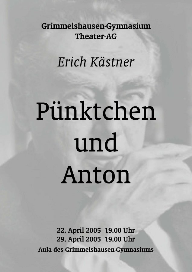Pünktchen und Anton - Plakat