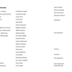 Ein Sommernachtstraum 2007 - Programm Innenseite