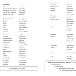 Emil und die Detektive - Programm Innenseite