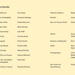 Die Heiratsvermittlerin - Programm Innenseite