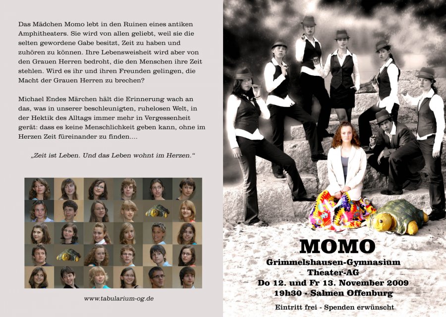 Momo - Programm Aussenseite