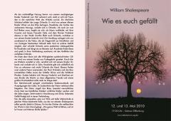 Programm Aussenseite