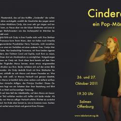 Cinderella 2011 - Programm Aussenseite