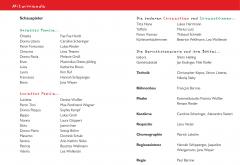 Streit in Chiozza - Programm Innenseite