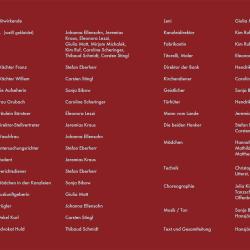 Der Prozess 2012 - Programm Innenseite