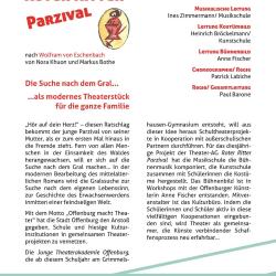 Roter Ritter Parzival 2012 - Flyer Rückseite