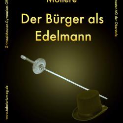 Der Bürger als Edelmann 2013 - Plakat