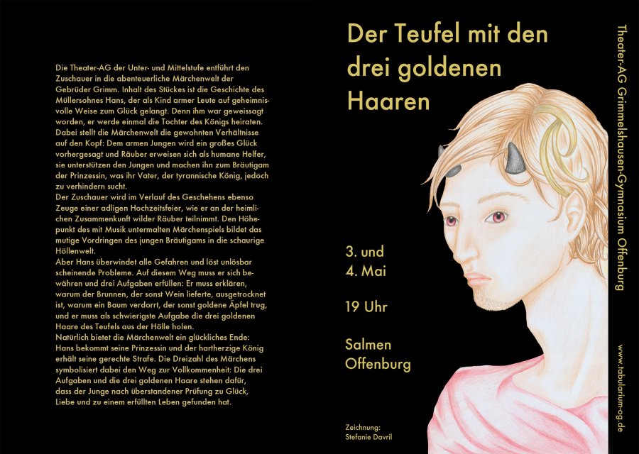 Der Teufel mit den drei goldenen Haaren 2013 - Programm Aussense