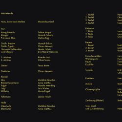 Der Teufel mit den drei goldenen Haaren 2013 - Programm Innensei