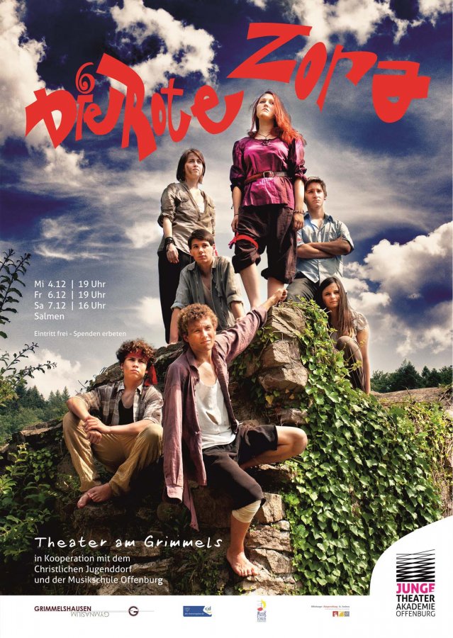 Die Rote Zora 2013 - Flyer Vorderseite