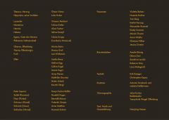 Ein Sommernachtstraum 2014 - Programm Innenseite