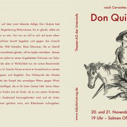 Don Quijote 2015 - Programm Aussenseite