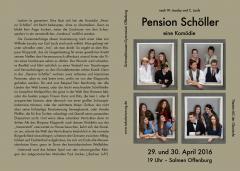 Pension Schöller 2016 - Programm Aussenseite